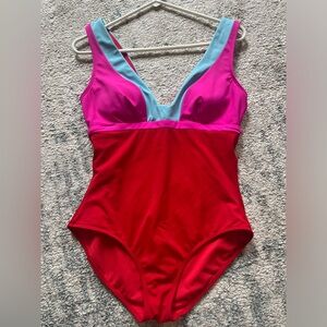 Boden VNeck Swimsuit- size 10(US)